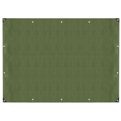 Krycí plachta s oky 4x7 m, 120g PE, zelená SPRINGOS PROTECT