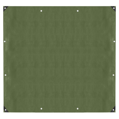 Krycí plachta s oky 3x3 m, 120g PE, zelená SPRINGOS PROTECT