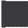Balkonová zástěna 0,9x3 m, tmavě šedá SPRINGOS PAVILION