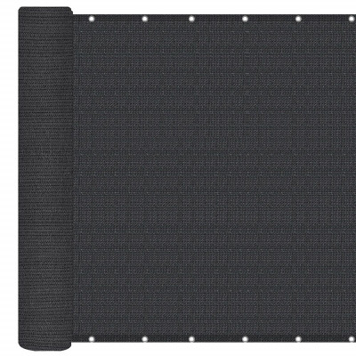 Balkonová zástěna 0,9x3 m, tmavě šedá SPRINGOS PAVILION