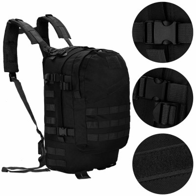 Turistický batoh 35l, černý SPRINGOS CREW