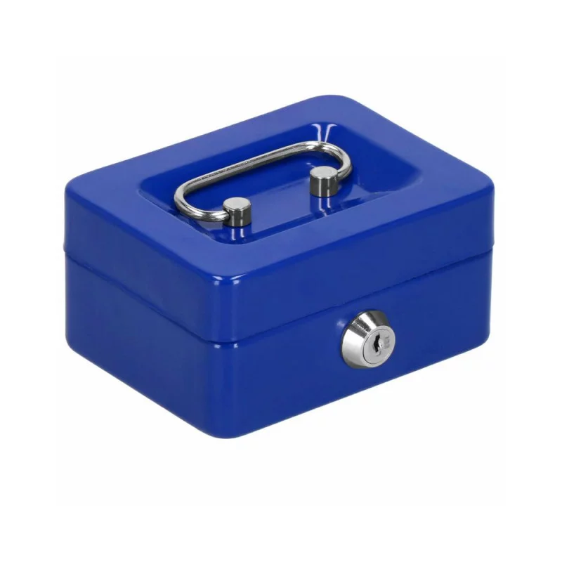 Příruční pokladna SPRINGOS CASHBOX 1 modrá Příruční pokladna SPRINGOS CASHBOX 1 modrá