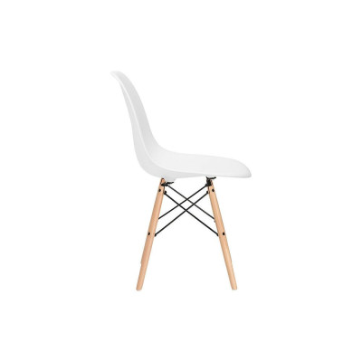 Designová židle SPRINGOS MILANO bílá