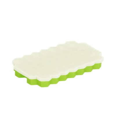 Silikonová forma na led SPRINGOS FROZEN zelená