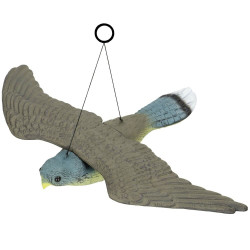 Plašič ptáků a holubů - Sokol letící  50 cm, šedo-modrý SPRINGOS GA0201