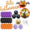 HA5217 HALLOWEENSKÉ DEKORACE 52 PRVKŮ.