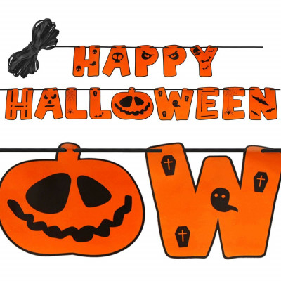 HA5235 HALLOWEENSKÉ DEKORACE 15,8 X 210 CM