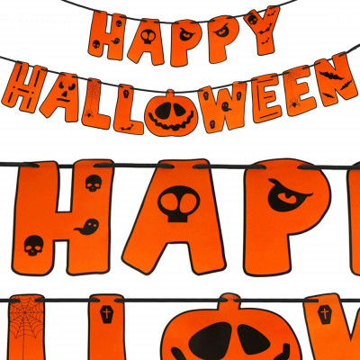 HA5235 HALLOWEENSKÉ DEKORACE 15,8 X 210 CM