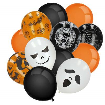HA5215 HALLOWEENSKÉ DEKORACE 14 PRVKŮ.
