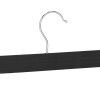Dřevěná ramínka s klipy 33 cm, černá, 2ks SPRINGOS HG0064