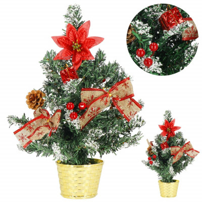 Vánoční stromeček s ozdobami 40 cm