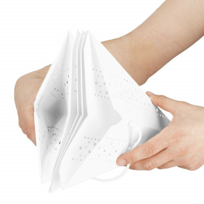 Papírová hvězda 60 cm pěticípá, vánoční dekorace