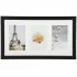 Fotorámeček na 3 fotky, 43x25 cm, černý SPRINGOS PF0026