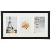 Fotorámeček na 3 fotky, 43x25 cm, černý SPRINGOS PF0026