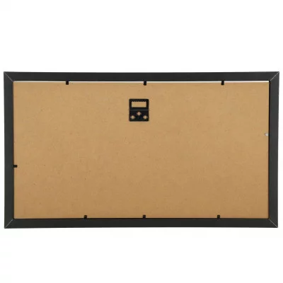 Fotorámeček na 3 fotky, 43x25 cm, černý SPRINGOS PF0026