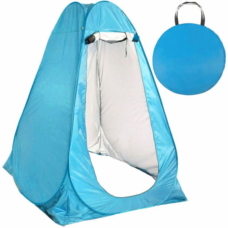 Samorozkládací stan 120x120x190 cm, světle modrý SPRINGOS PT025 Samorozkládací stan 120x120x190 cm, světle modrý SPRINGOS PT025