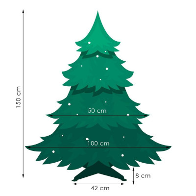 Vánoční stromek Jedle normanská 150 cm