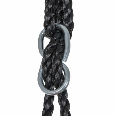 Zahradní houpačka SPRINGOS ČAPÍ HNÍZDO 120 cm černá