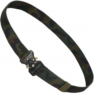Vojenský taktický opasek SPRINGOS BATTLE CS0100 tmavě zelený