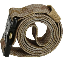 Vojenský taktický opasek SPRINGOS BATTLE CS0102 hnědá camo
