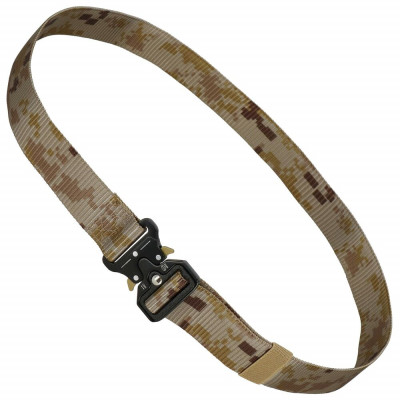 Vojenský taktický opasek SPRINGOS BATTLE CS0102 hnědá camo