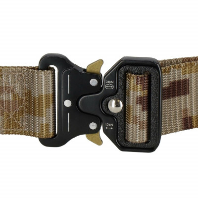 Vojenský taktický opasek SPRINGOS BATTLE CS0102 hnědá camo