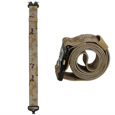 Vojenský taktický opasek SPRINGOS BATTLE CS0102 hnědá camo