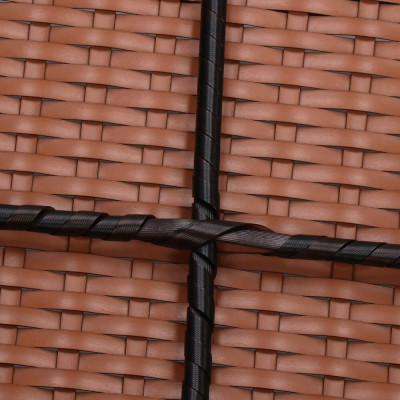 Ratanový set zahradního nábytku SPRINGOS ALABAMA 4 hnědý
