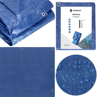 GA2177 TARP 10 X 8 M MODRÁ