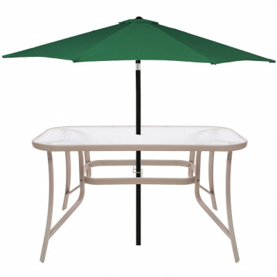 Zahradní stůl 120x70 SPRINGOS TOSCANA GF0075 tmavě béžový