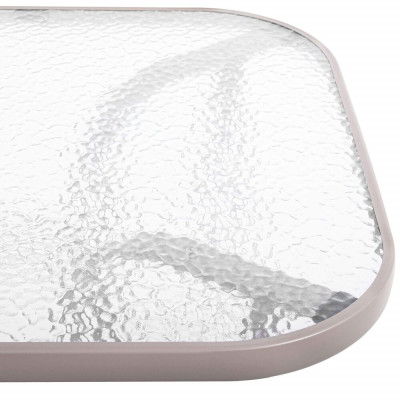 Zahradní stůl 120x70 SPRINGOS TOSCANA GF0075 tmavě béžový