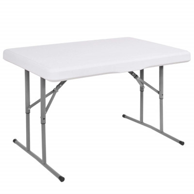 Pivní set pro 6 osob 105x65 cm SPRINGOS GF0096 bílý