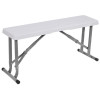 Pivní set pro 6 osob 105x65 cm SPRINGOS GF0096 bílý