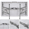 Pivní set pro 6 osob 105x65 cm SPRINGOS GF0096 bílý
