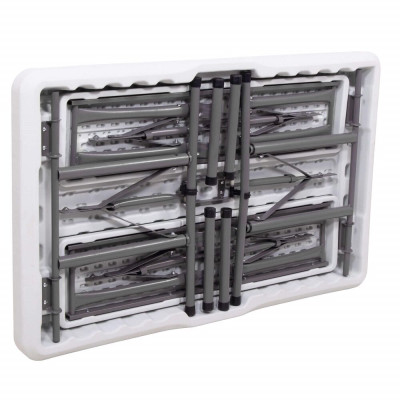 Pivní set pro 6 osob 105x65 cm SPRINGOS GF0096 bílý