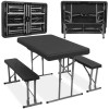 Pivní set pro 6 osob 105x65 cm SPRINGOS GF0097 černý