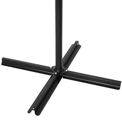 Zahradní slunečník 290 cm, světle šedý SPRINGOS CASABLANCA GU0042