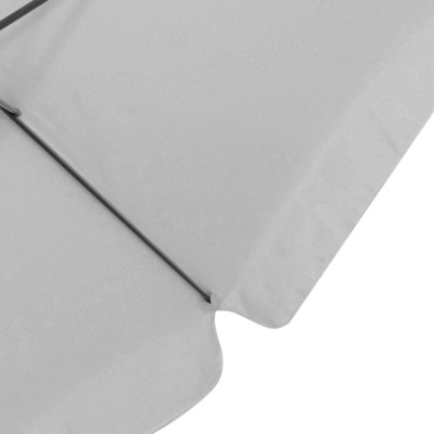 Zahradní slunečník 290 cm, světle šedý SPRINGOS CASABLANCA GU0042