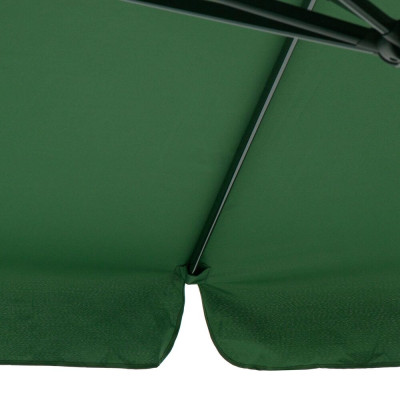 Zahradní slunečník 400 cm SPRINGOS GU0031 zelený