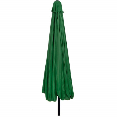 Zahradní slunečník 400 cm SPRINGOS GU0031 zelený