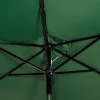 Zahradní slunečník 400 cm SPRINGOS GU0031 zelený