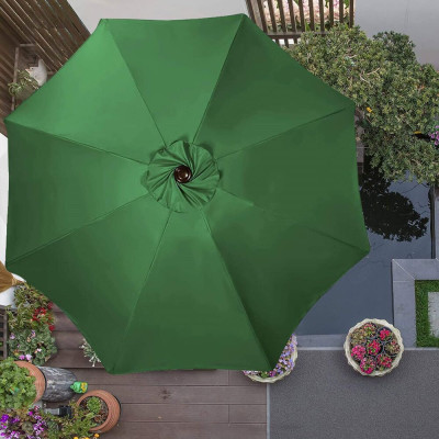 Zahradní slunečník 400 cm SPRINGOS GU0031 zelený