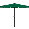 Zahradní slunečník 400 cm SPRINGOS GU0031 zelený