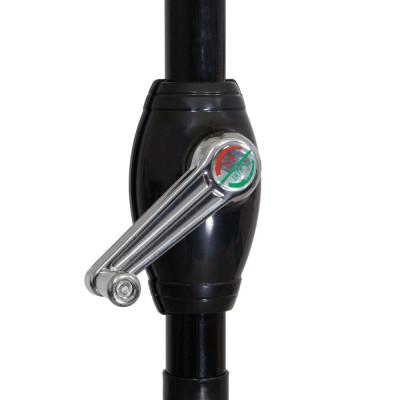Zahradní slunečník 400 cm SPRINGOS GU0031 zelený