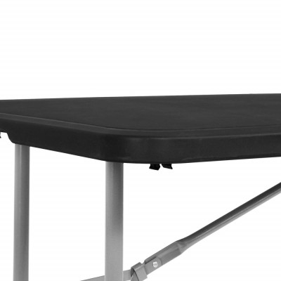 Pivní set pro 8 osob 180x75 cm SPRINGOS GF0098 černý
