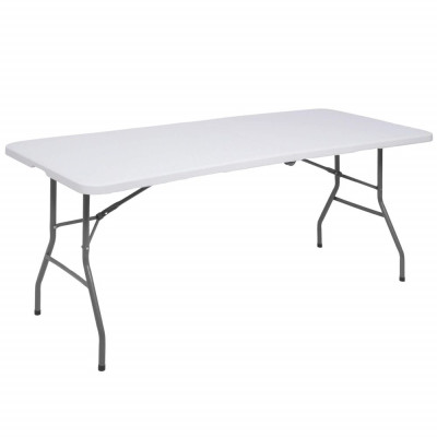 Pivní set pro 8 osob 180x75 cm SPRINGOS GF0099 bílý
