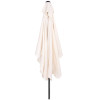 Zahradní slunečník 230 cm, krémový SPRINGOS PALMA GU0039