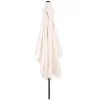 Zahradní slunečník 230 cm, krémový SPRINGOS PALMA GU0039