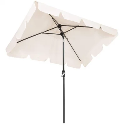 Zahradní slunečník 230 cm, krémový SPRINGOS PALMA GU0039