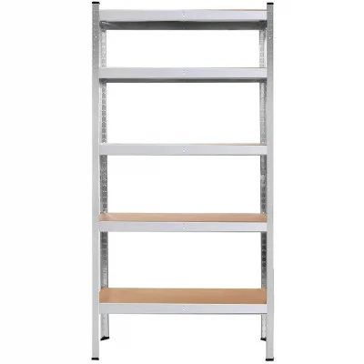 Kovový regál 150x75x30 cm, 5 polic SPRINGOS HA5260